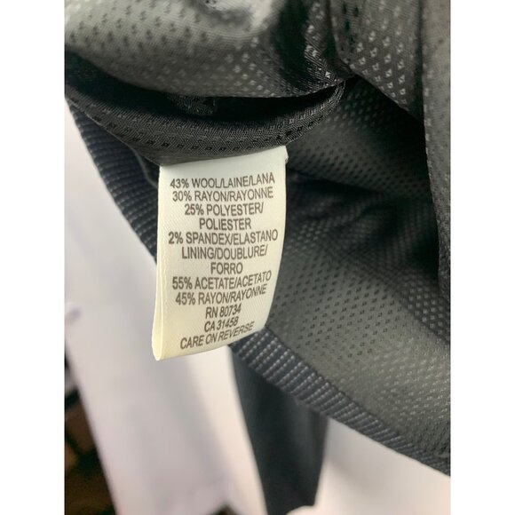 Women’s BCBG Maxazria Gray Striped Suit Set Size M and Pant Size 8 - Picture 5 of 15